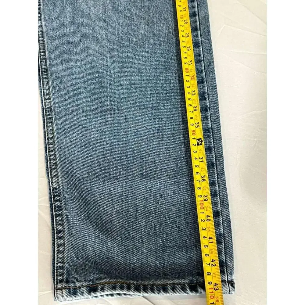 Levi's 560 Loose Fit Straight Leg Jeans Size 16 Cotton‎ Denim